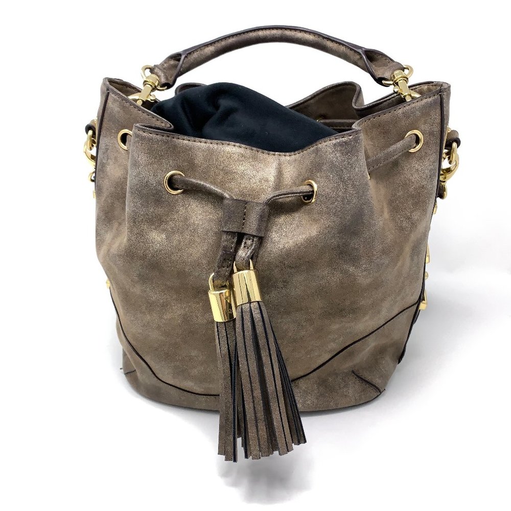 Aldo Leather Shoulder Bag Handbag Purse Tassel